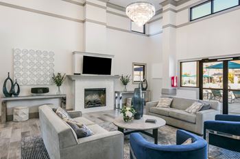 Grand clubhouse living room